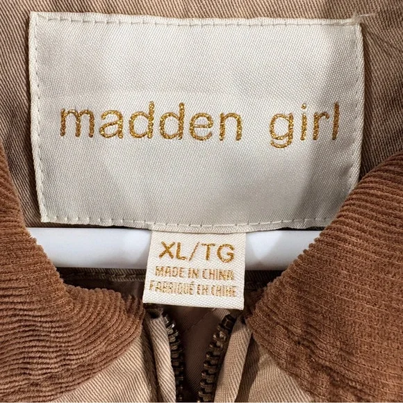 Cropped Utility Jacket Spring Casual XL Cottagecore - Picture 3 of 8